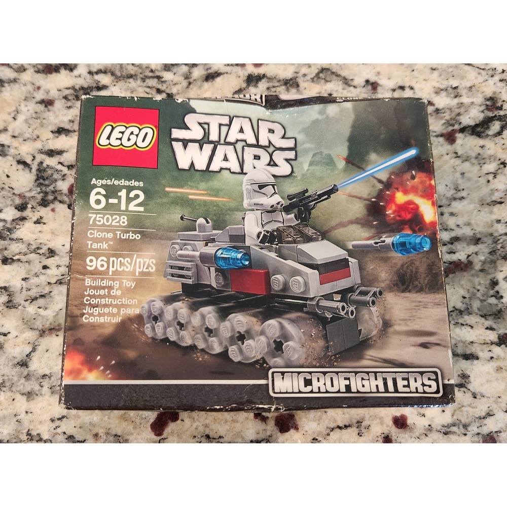 LEGO Star Wars Microfighters Clone Turbo Tank 75028 Retired Set New Sealed